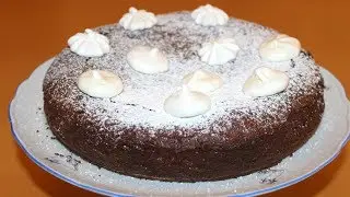 Торт - пирог Шоколадный с Маскарпоне - Простой и Вкусный Рецепт на канале Танина Кухня