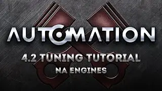 LCV4.2 Tuning Tutorial: NA Engines