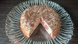 Смачний та легкий десерт з полуницею 🍓