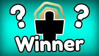 The Winner Of The 100 Robux (Roblox)