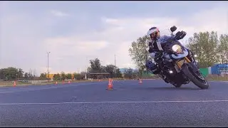 Various Exercises Motorcycle riding  - Suzuki V-Strom DL1000