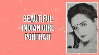 Beautiful Indian girl portrait | Renuka Art Galore 🎨 |