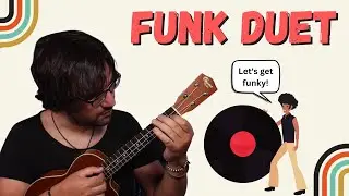 Learn a Funk Riff on Ukulele || Then Jam it with a Guitarist!