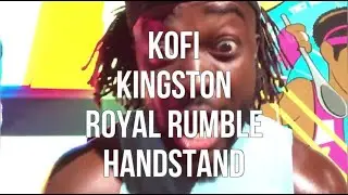 Kofi Kingston Royal Rumble Handstand