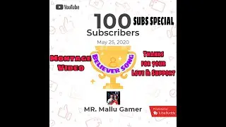 100 SUBS Special | Montage Video | #mrmallu #mrmallugamer #pubgmobile |