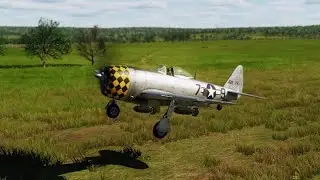 DCS Flying: Warbird Takeoffs (Multiple Planes)