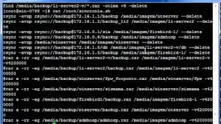 Scripts e backup com rsync
