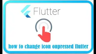 how to change icon onpressed flutter
