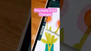 Procreate 5.4.5 Update…everything is looking bubblier! 