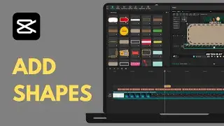 How To Add Shape In CapCut PC (2025)