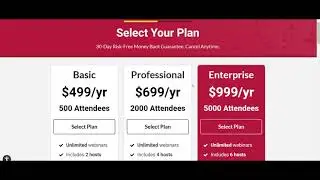 Webinarjam Pricing (Updated For 2021 Including 14 Day Trial Details)