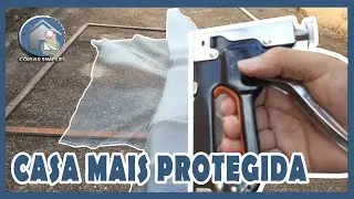 TROCA DE TELAS DA JANELA  - Parte 1