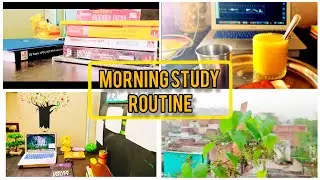 MORNING 🌻 STUDY ROUTINE ✨6 am - 12 am | A day in the life of UPSC Aspirants BuzzStudent