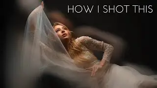 HOW I SHOT THIS | Off camera flash bridal portrait with CREATIVE FILTER