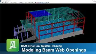 Modeling Beam Web Openings in RAM Structural System