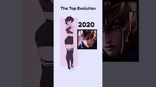 The Top Laner Evolution #apheliosgaming #leagueoflegends #leaguefunny #memes #funny #league