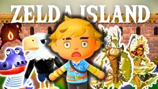 The BEST Zelda Themed Island You'll Ever See🤩 (Animal Crossing)