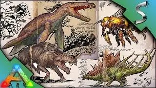 Ark Update! Giant Bee, Daeodon, Liopleurodon, Kentrosaurus, Tek Cave, & Ascension!