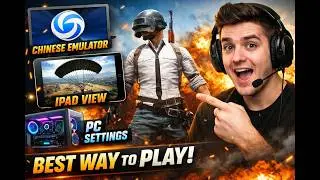 Play PUBG Mobile Like PRO on PC 4.3 Lag Fix🔥Chinese Emulator + iPad View+BEST Settings (Full Guide)