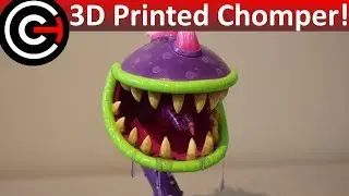 3D Printed Chomper! - Plants Vs Zombies Garden Warfare