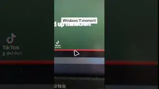 Windows 11 moment