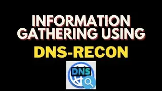 dnsrecon from full tutorial from scratch to pro | 
