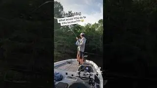 Fishing brother love 😎 #fishing #bassfishing #cruzelouisianaoutdoors