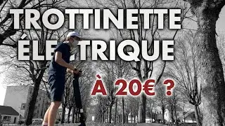 UNBOXING d'une TROTTINETTE ÉLECTRIQUE (ES One 10)