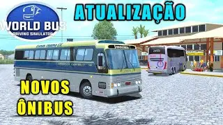INCRÍVEL!! TESTANDO ATUALIZAÇÃO World Bus Driving Simulator - GAMEPLAY 3 NOVOS ÔNIBUS + MODO LIVRE!