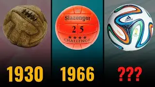 The Evolution Of World Cup Ball [ 1930 - 2022 ]