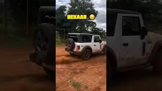 Mahindra Thar V/S Tesla⚡️Cybertruck Water Test 🥶?@1minfacts2.0