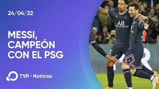 Messi, campeón con el PSG