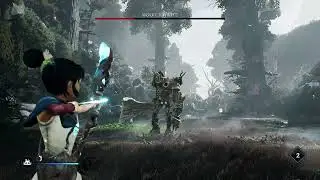 Kena vs Wood Knight - Kena Bridge of Spirits