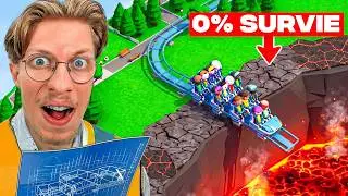 I Built the Most Dangerous Theme Park in the World... (Parkitect)