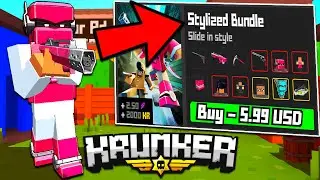 Krunker.io Buying The *NEW* STYLIZED BUNDLE! *CONTRABAND* (UPDATE 5.8.0)