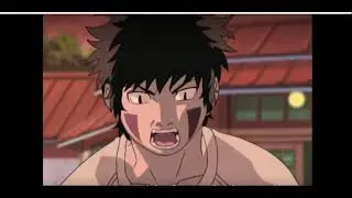 Akamaru bites Narutos Butt!