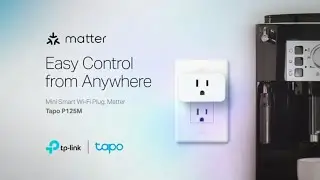 Mini Smart WiFi Plug, Matter (Tapo P125M)