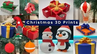 Amazing 3D Printed Christmas Gifts & Decor Ideas 2025! 🎄