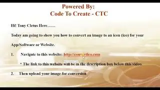 How to convert an image to an icon(ico file)