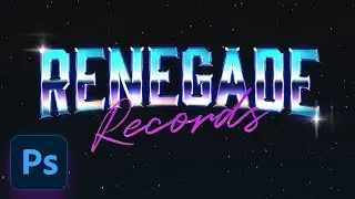 How to Make a Retro Chrome Text Effect in Photoshop