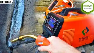 Intellectual BEAST!!! HITBOX SYN-MIG200PRO Welding machine review