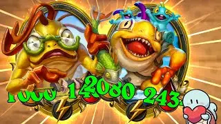 The STRONG Murloc Hand Buff Comp! | Hearthstone Battlegrounds