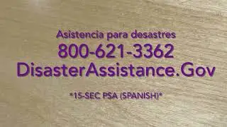 IEMA-OHS 15-second PSA - Disaster Assistance (Spanish)
