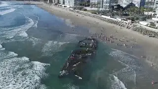 Sunken gambling ship reappears 80 years later off Coronado