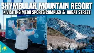 The HIGHEST SKI RESORT in CENTRAL ASIA: Shymbulak + Medeu Sports Complex 🇰🇿| Ivan de Guzman
