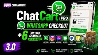 WooCommerce WhatsApp Checkout + 6 Contact Channels | ChatCart Pro 3.0