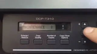 Brother DCP T310 InkBOX Full Reset