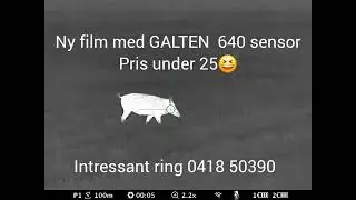 Galten 635, thermal riflescope