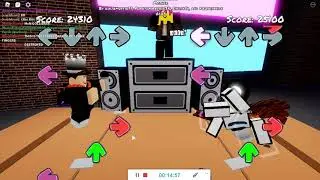 training with random persons in funky friday (roblox fnf)