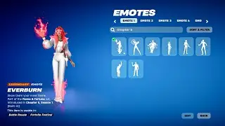 All Chapter 5 Battle Pass Emotes Showcase! - Fortnite Chapter 5 Season 1